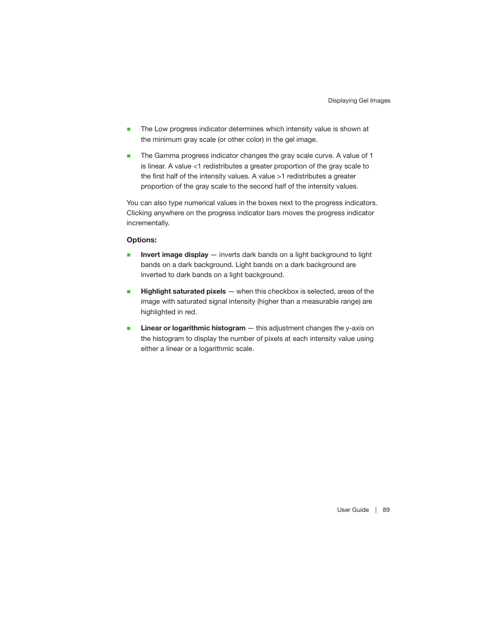 Bio-Rad Image Lab™ Software User Manual | Page 89 / 208