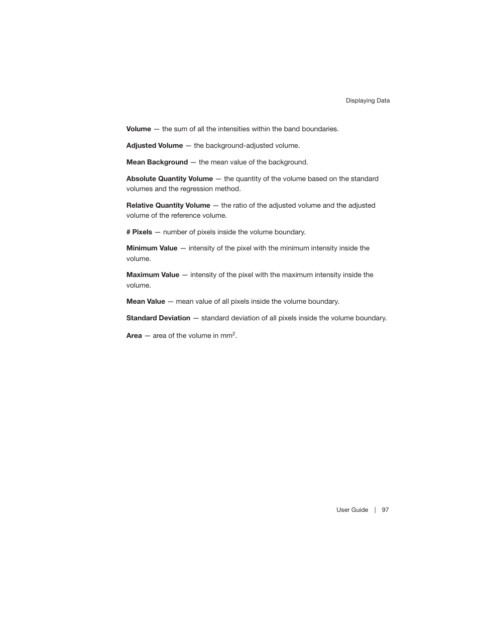 Bio-Rad Image Lab™ Software User Manual | Page 97 / 208