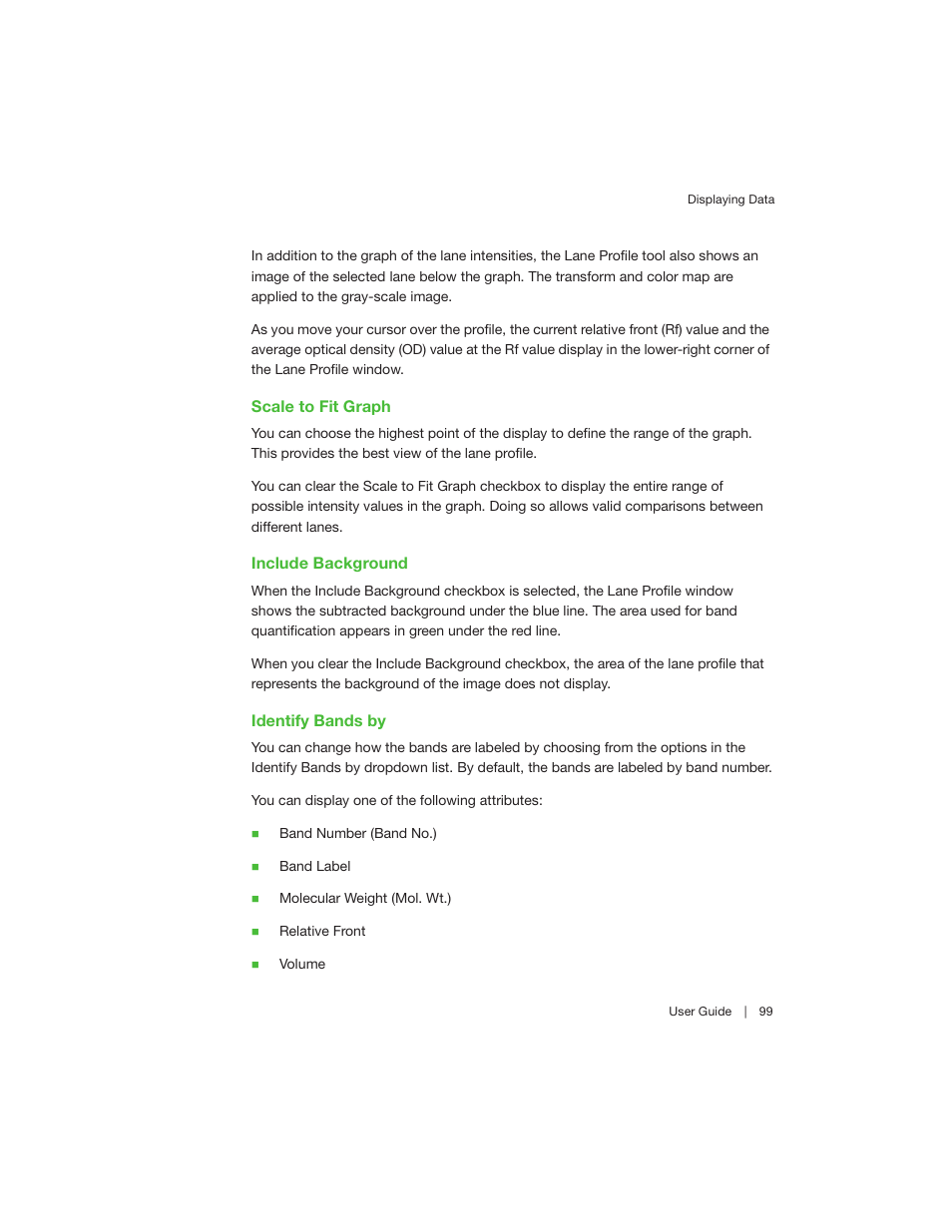 Bio-Rad Image Lab™ Software User Manual | Page 99 / 208