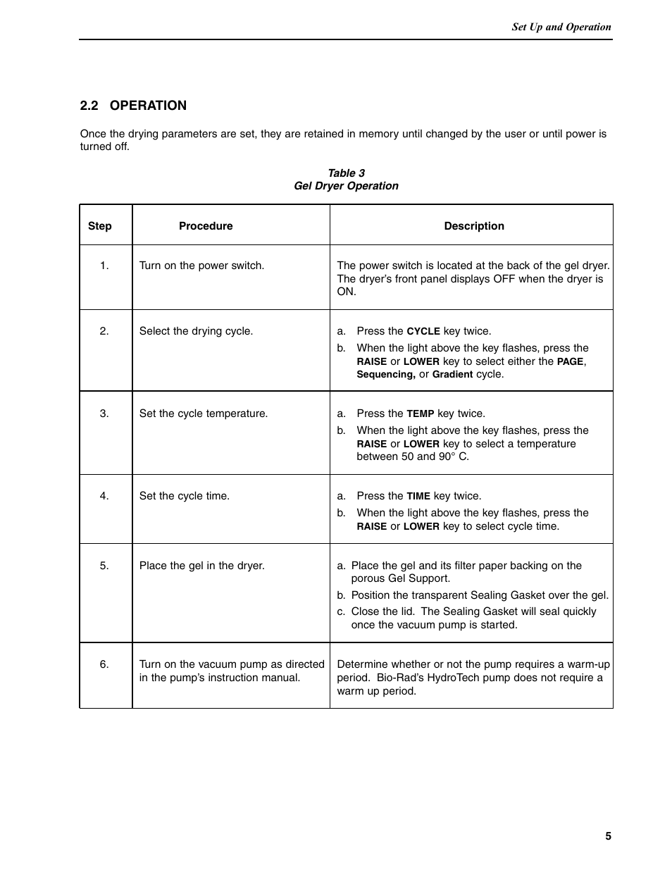 Bio-Rad Model 583 Gel Drying Supports User Manual | Page 8 / 23