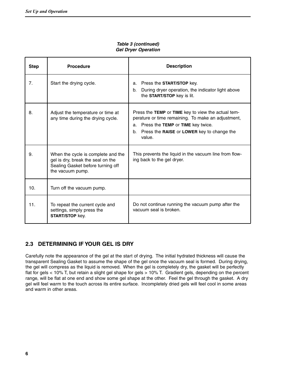 Bio-Rad Model 583 Gel Drying Supports User Manual | Page 9 / 23