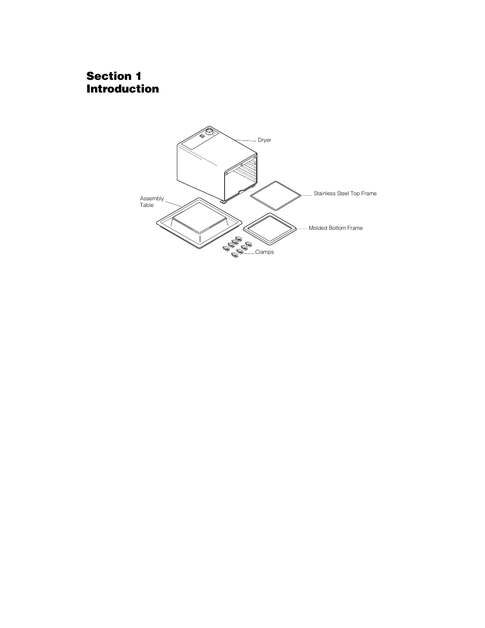 1 overview, 2 unpacking | Bio-Rad GelAir Drying System User Manual | Page 5 / 16