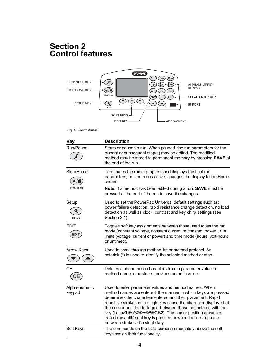 Bio-Rad PowerPac™ Universal Power Supply User Manual | Page 10 / 36