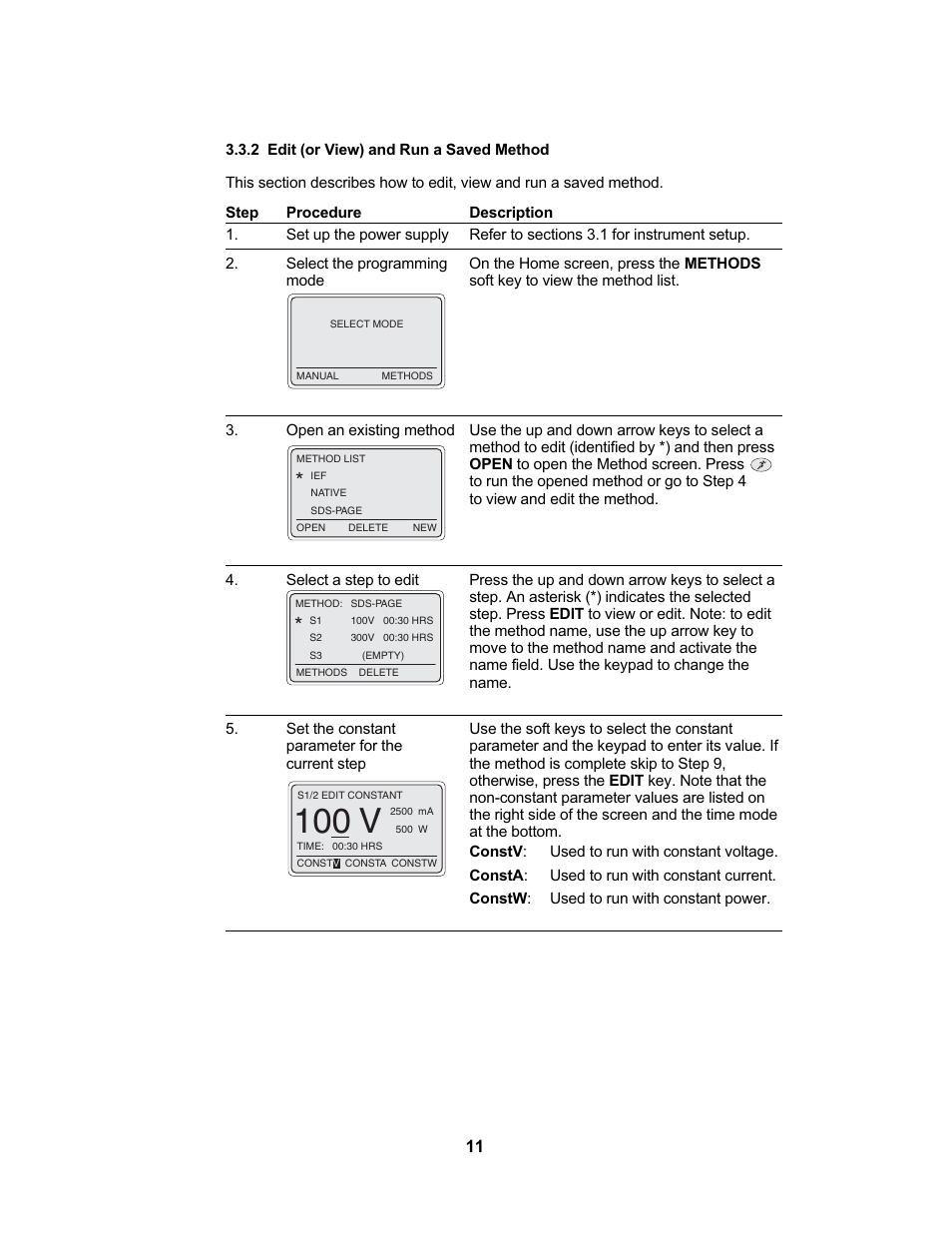 100 v | Bio-Rad PowerPac™ Universal Power Supply User Manual | Page 17 / 36