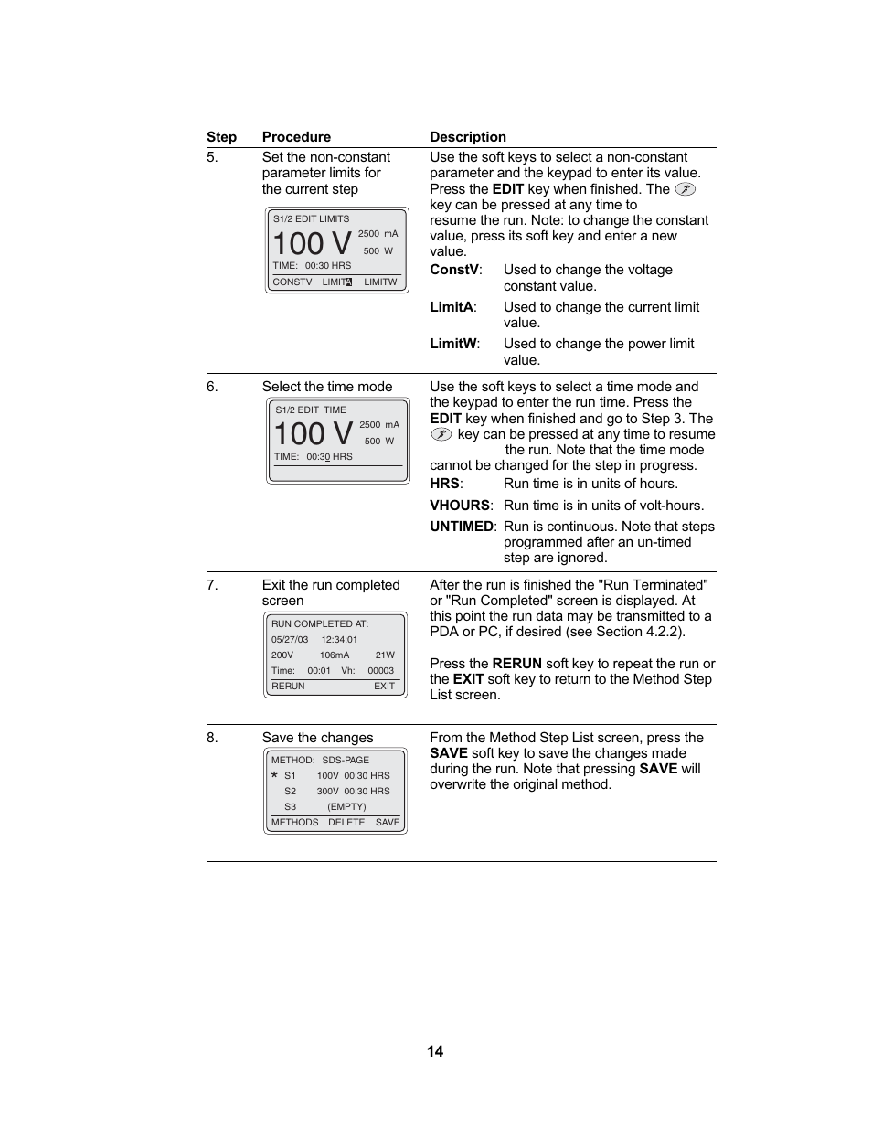 100 v | Bio-Rad PowerPac™ Universal Power Supply User Manual | Page 20 / 36