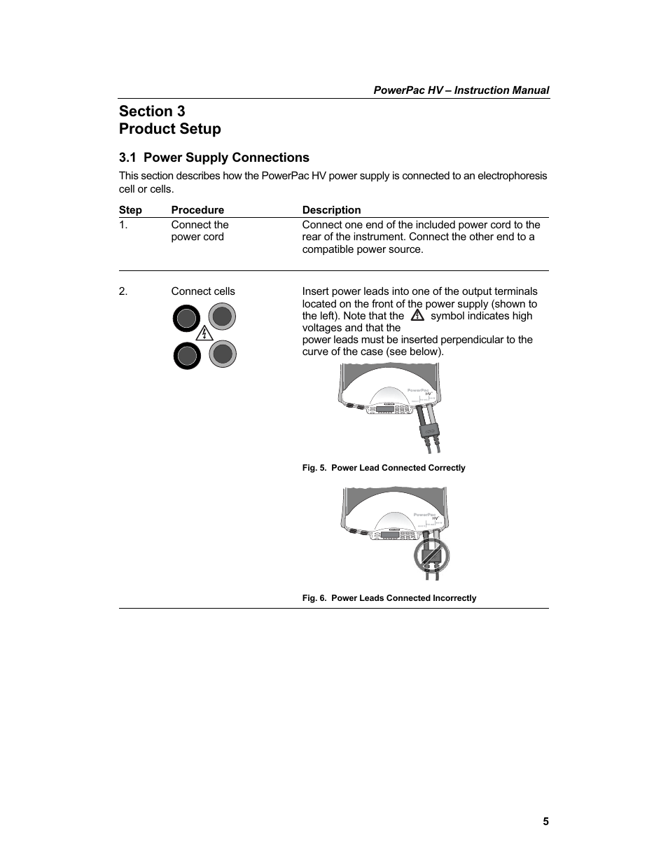 Bio-Rad PowerPac™ HV High-Voltage Power Supply User Manual | Page 13 / 48