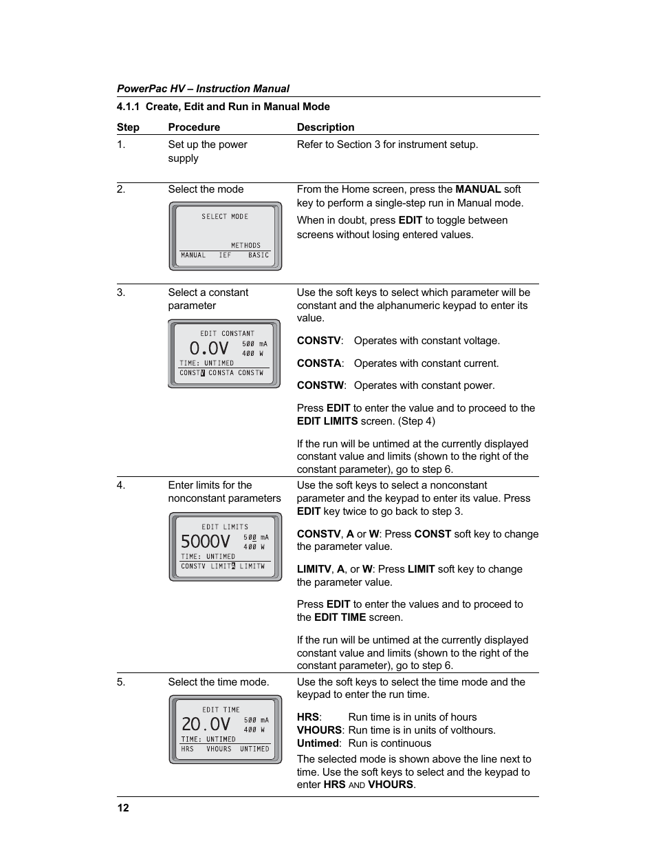 Bio-Rad PowerPac™ HV High-Voltage Power Supply User Manual | Page 20 / 48