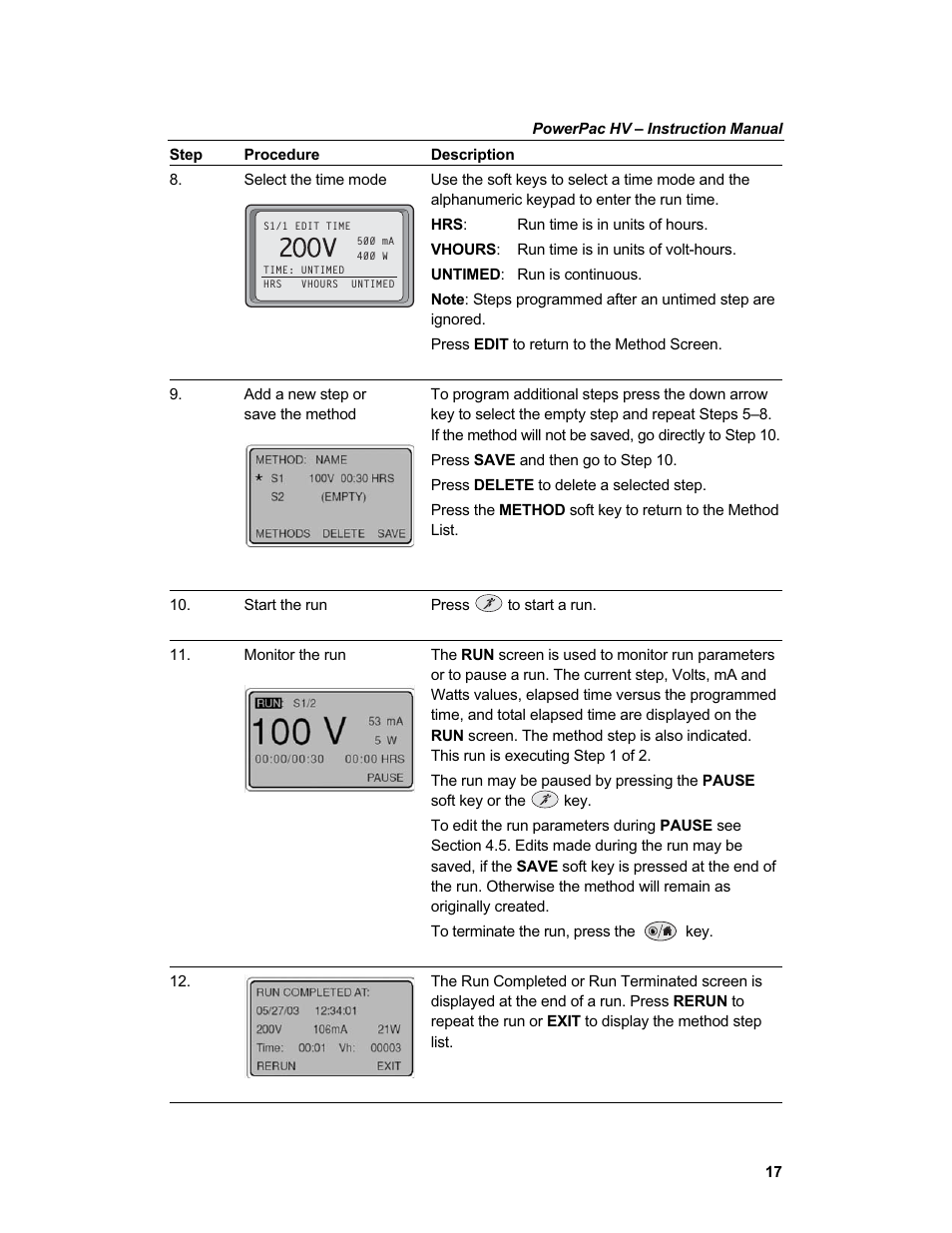 Bio-Rad PowerPac™ HV High-Voltage Power Supply User Manual | Page 25 / 48