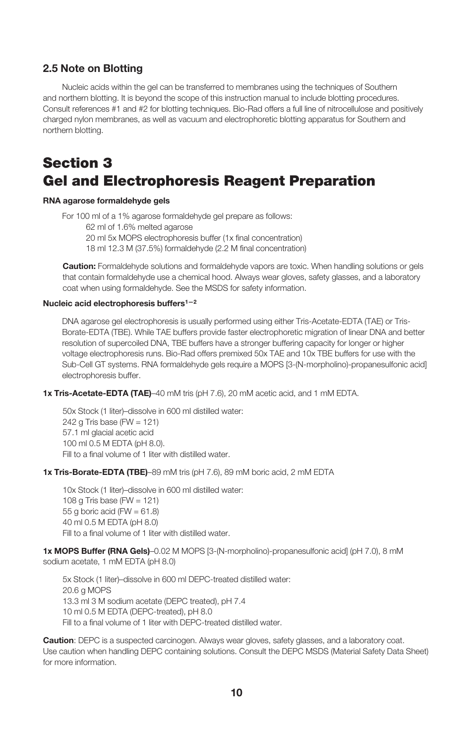 Bio-Rad ReadySub-Cell GT Cells User Manual | Page 14 / 26