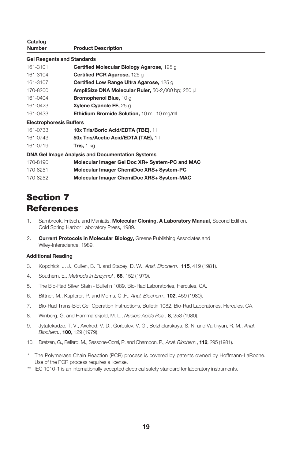 Bio-Rad ReadySub-Cell GT Cells User Manual | Page 23 / 26