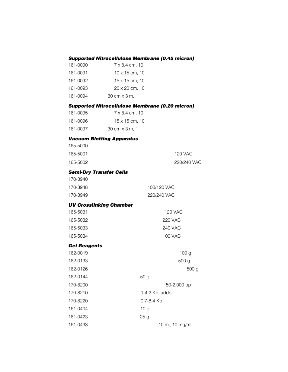 Bio-Rad Sub-Cell® Model 192 Cell User Manual | Page 26 / 29