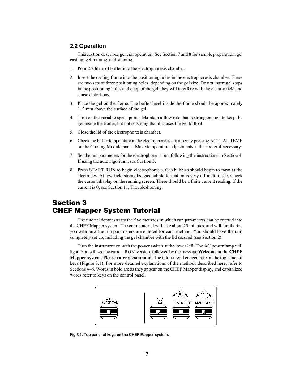 Bio-Rad CHEF Mapper® XA System User Manual | Page 11 / 74