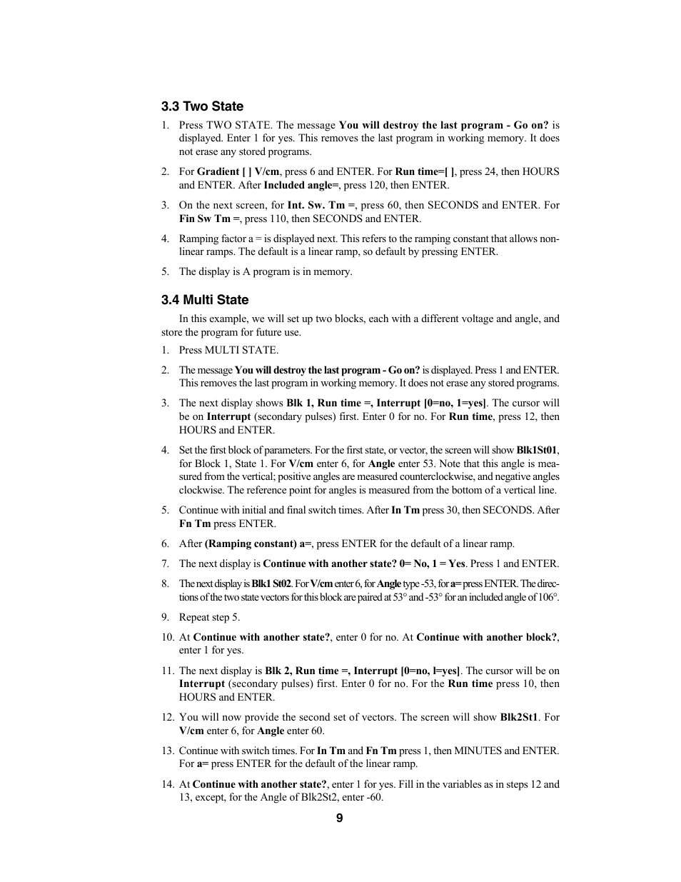 Bio-Rad CHEF Mapper® XA System User Manual | Page 13 / 74