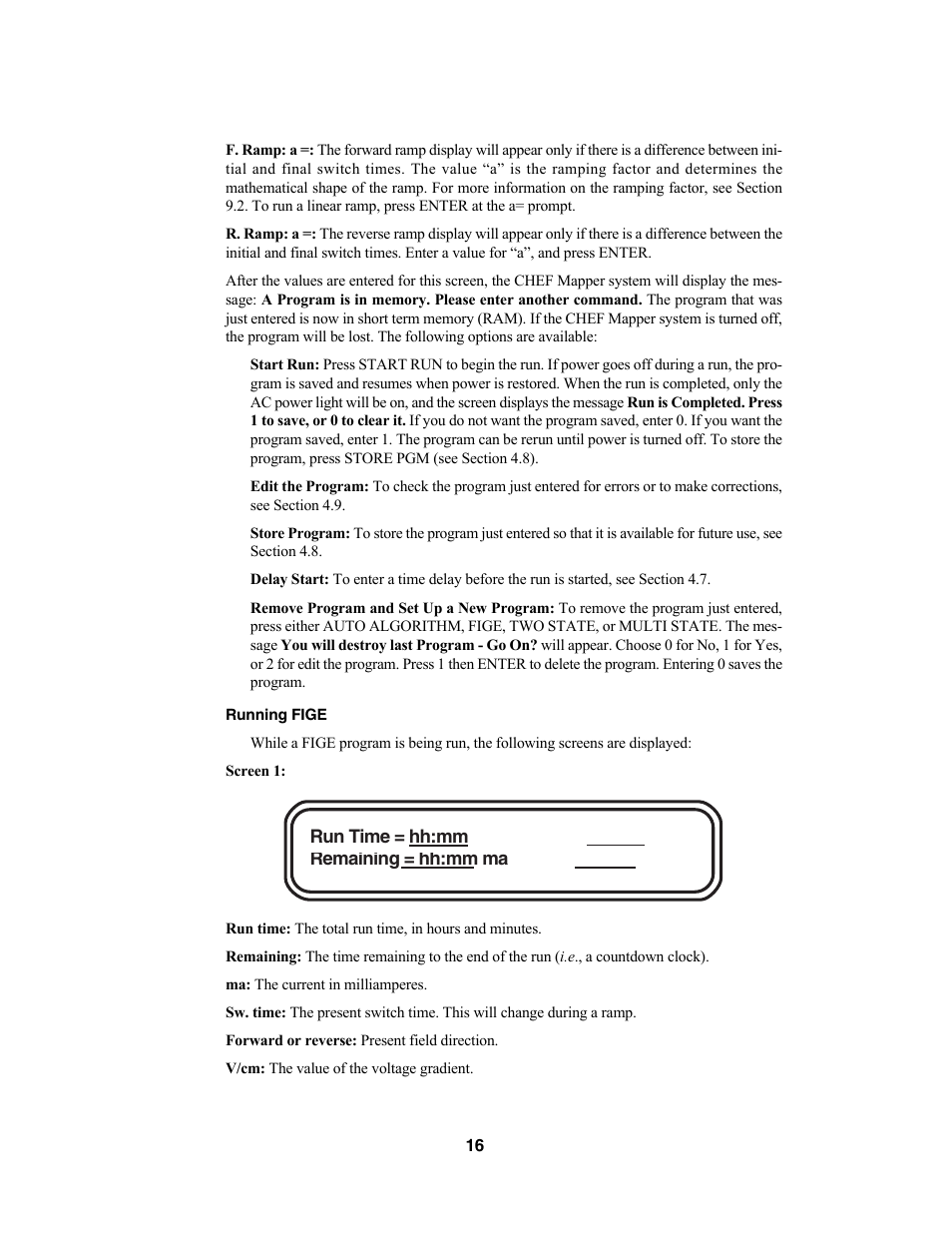 Bio-Rad CHEF Mapper® XA System User Manual | Page 20 / 74