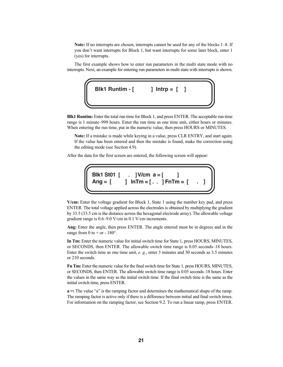 Bio-Rad CHEF Mapper® XA System User Manual | Page 25 / 74