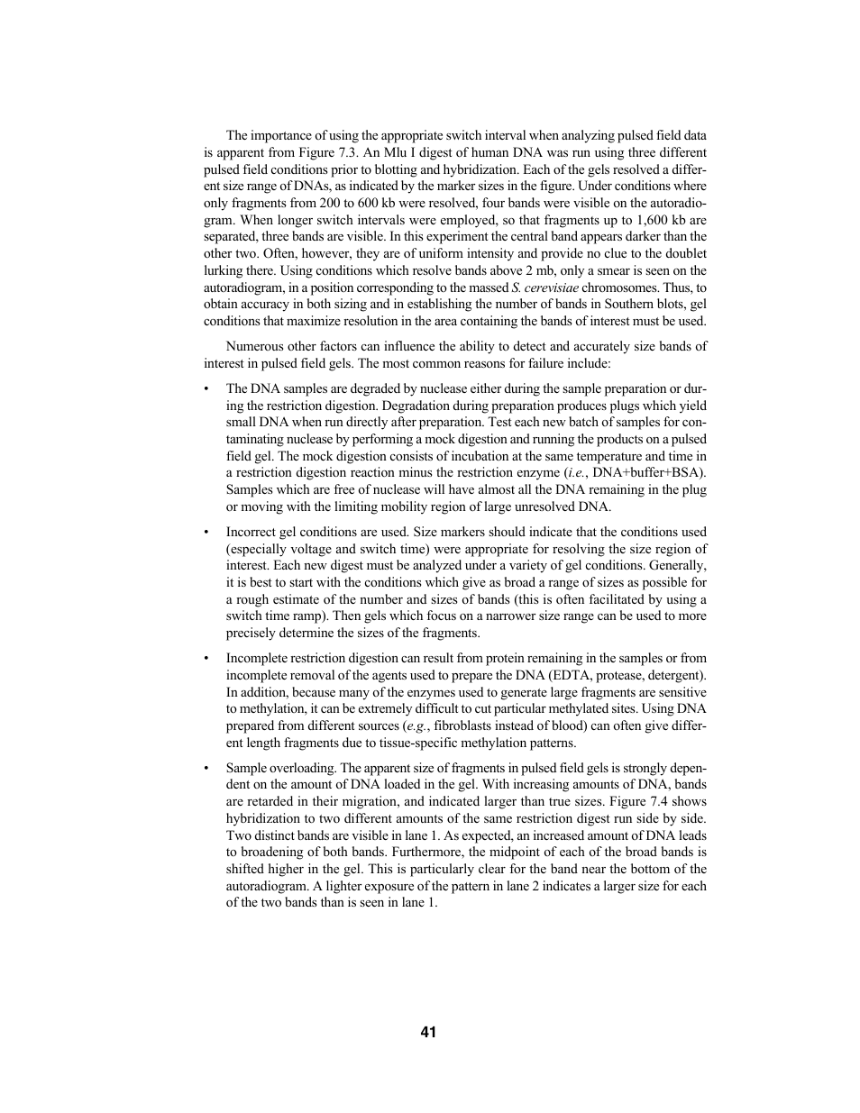 Bio-Rad CHEF Mapper® XA System User Manual | Page 45 / 74