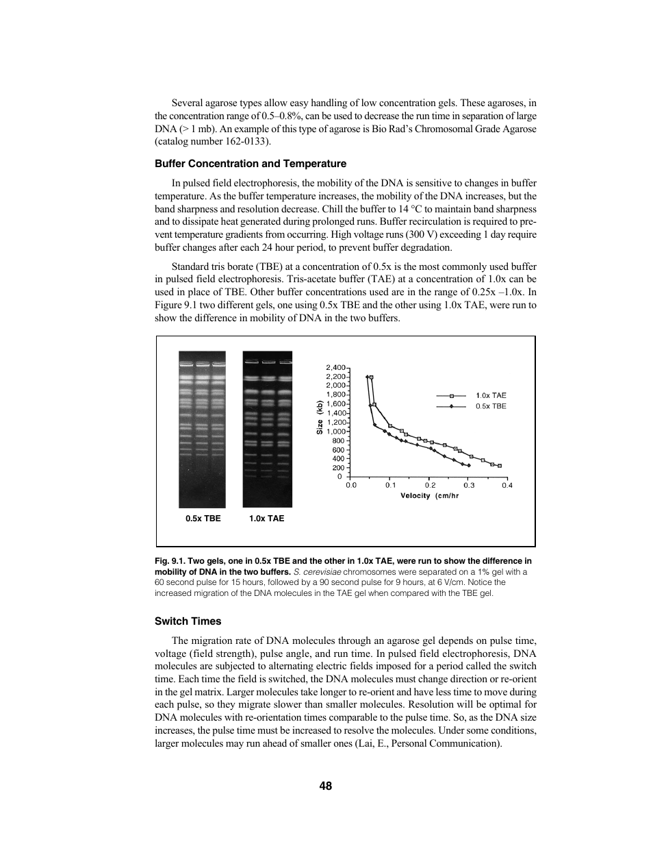 Bio-Rad CHEF Mapper® XA System User Manual | Page 52 / 74