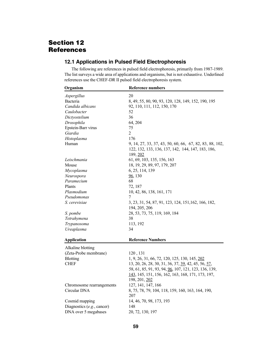 Bio-Rad CHEF Mapper® XA System User Manual | Page 63 / 74