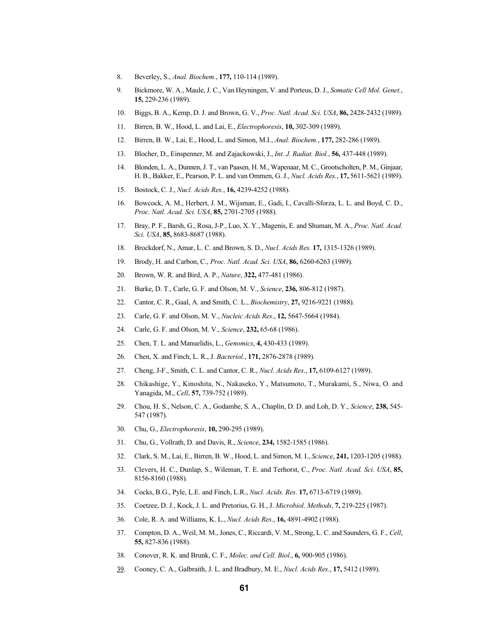 Bio-Rad CHEF Mapper® XA System User Manual | Page 65 / 74