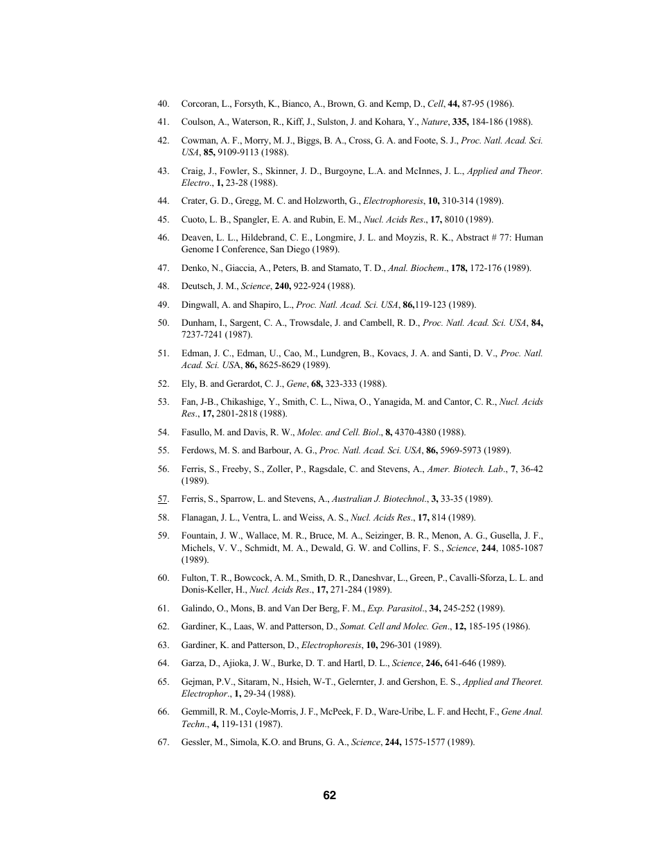 Bio-Rad CHEF Mapper® XA System User Manual | Page 66 / 74