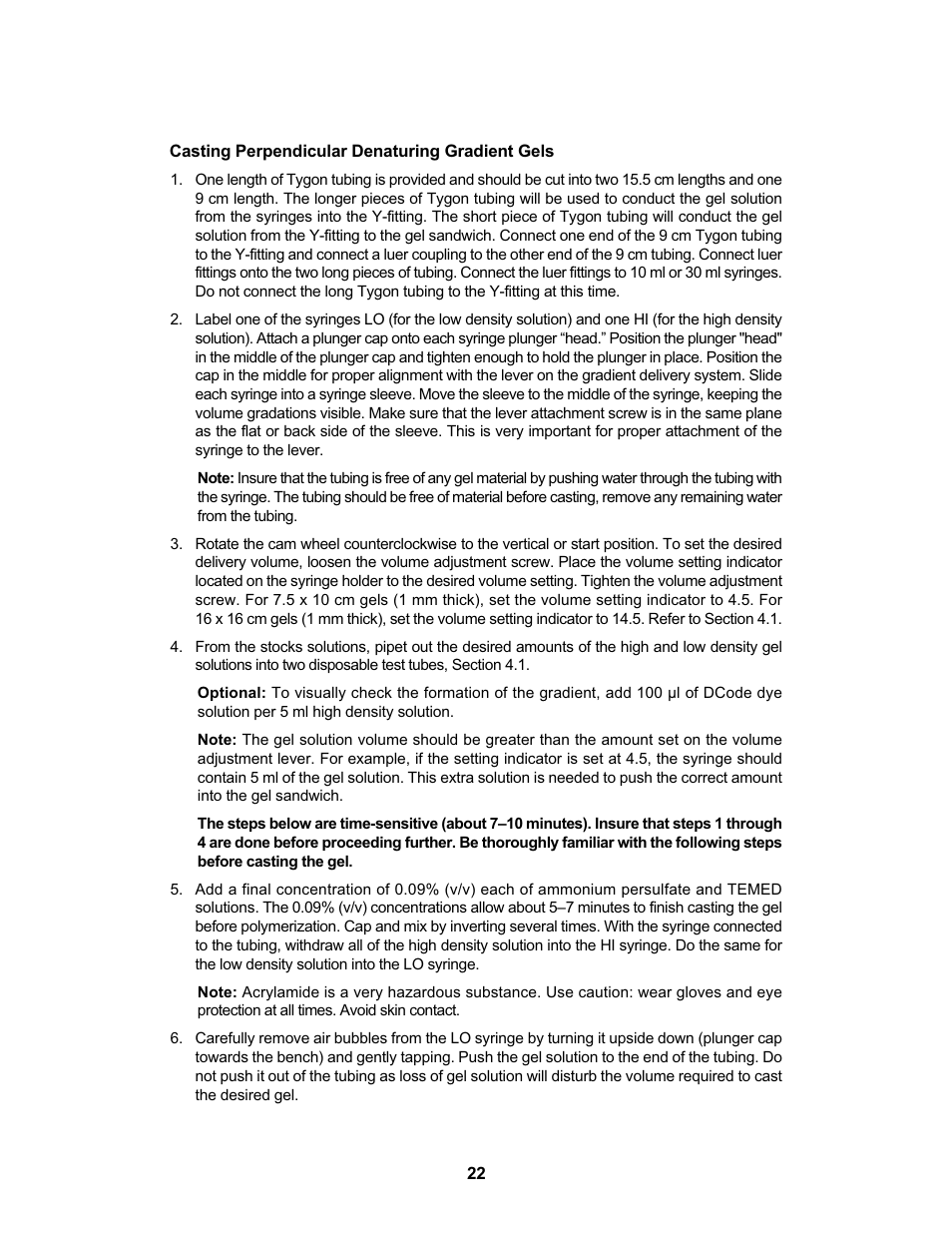 Bio-Rad DCode™ Universal Mutation Detection System User Manual | Page 26 / 92