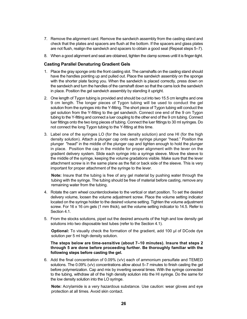 Bio-Rad DCode™ Universal Mutation Detection System User Manual | Page 30 / 92