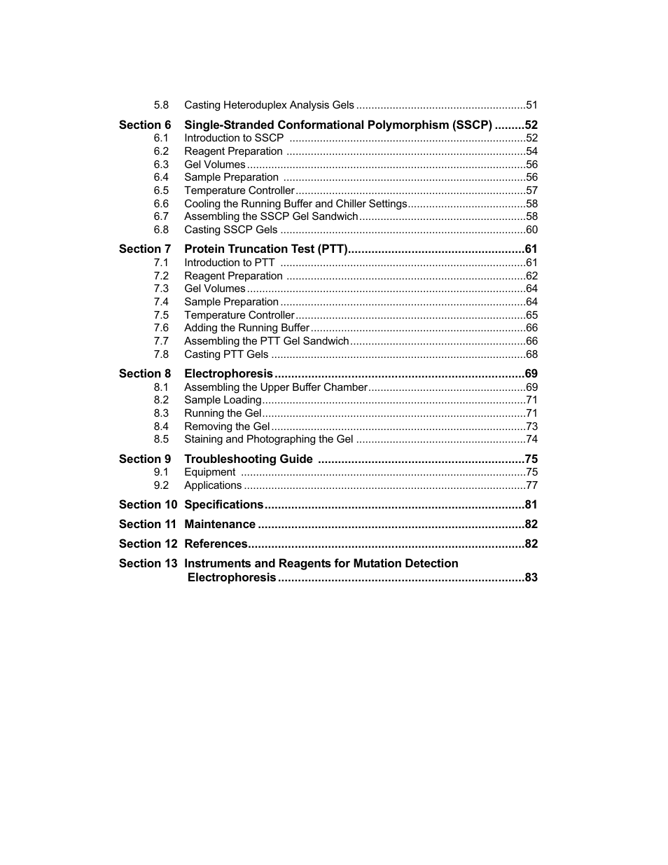 Bio-Rad DCode™ Universal Mutation Detection System User Manual | Page 4 / 92