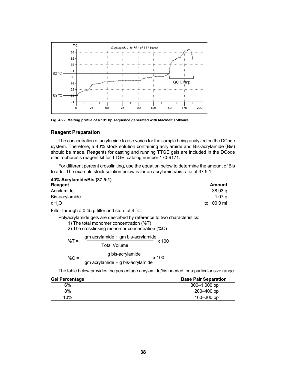 Bio-Rad DCode™ Universal Mutation Detection System User Manual | Page 42 / 92
