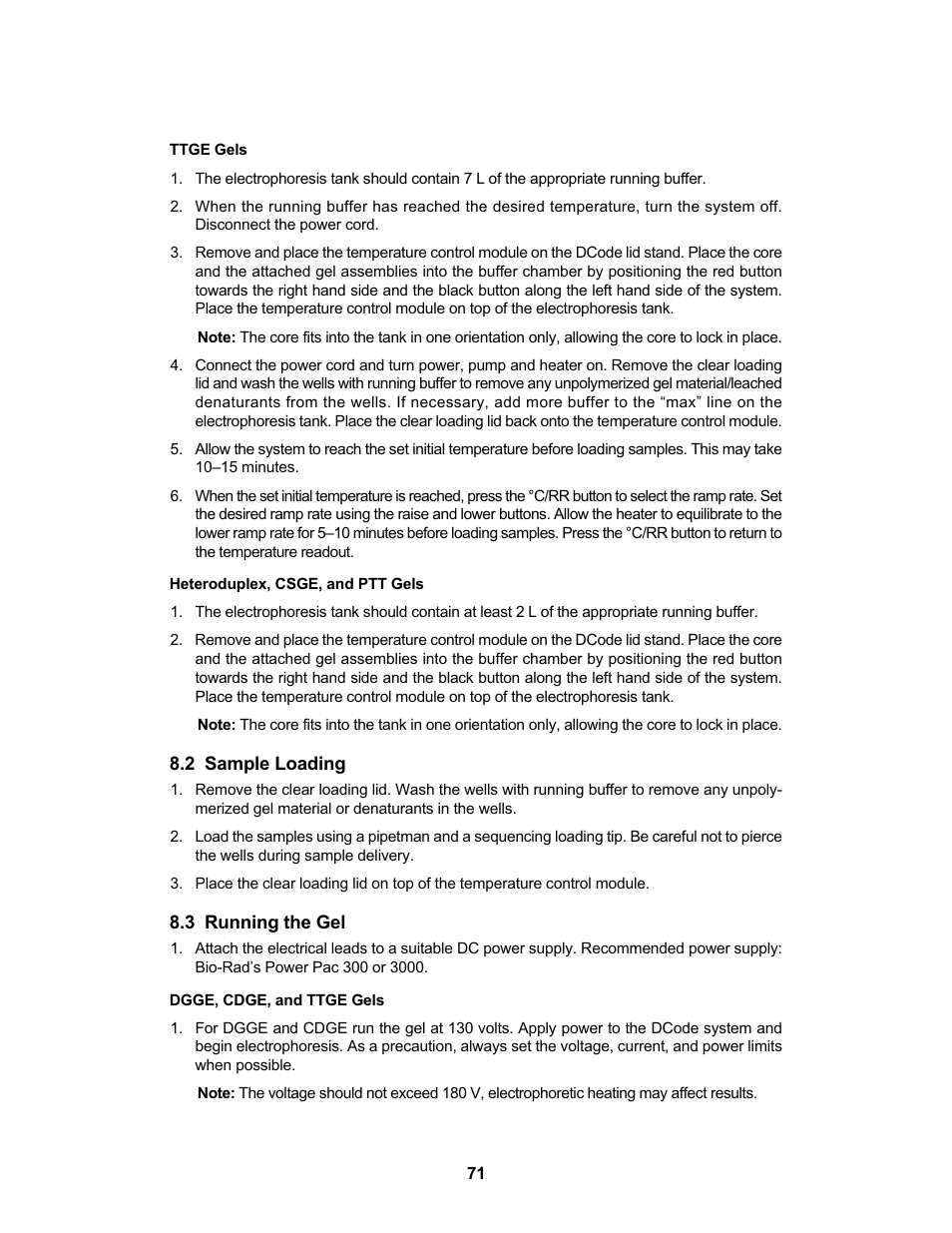 Bio-Rad DCode™ Universal Mutation Detection System User Manual | Page 75 / 92