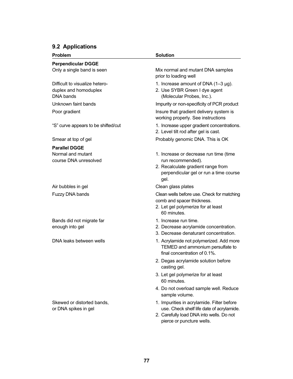 Bio-Rad DCode™ Universal Mutation Detection System User Manual | Page 81 / 92