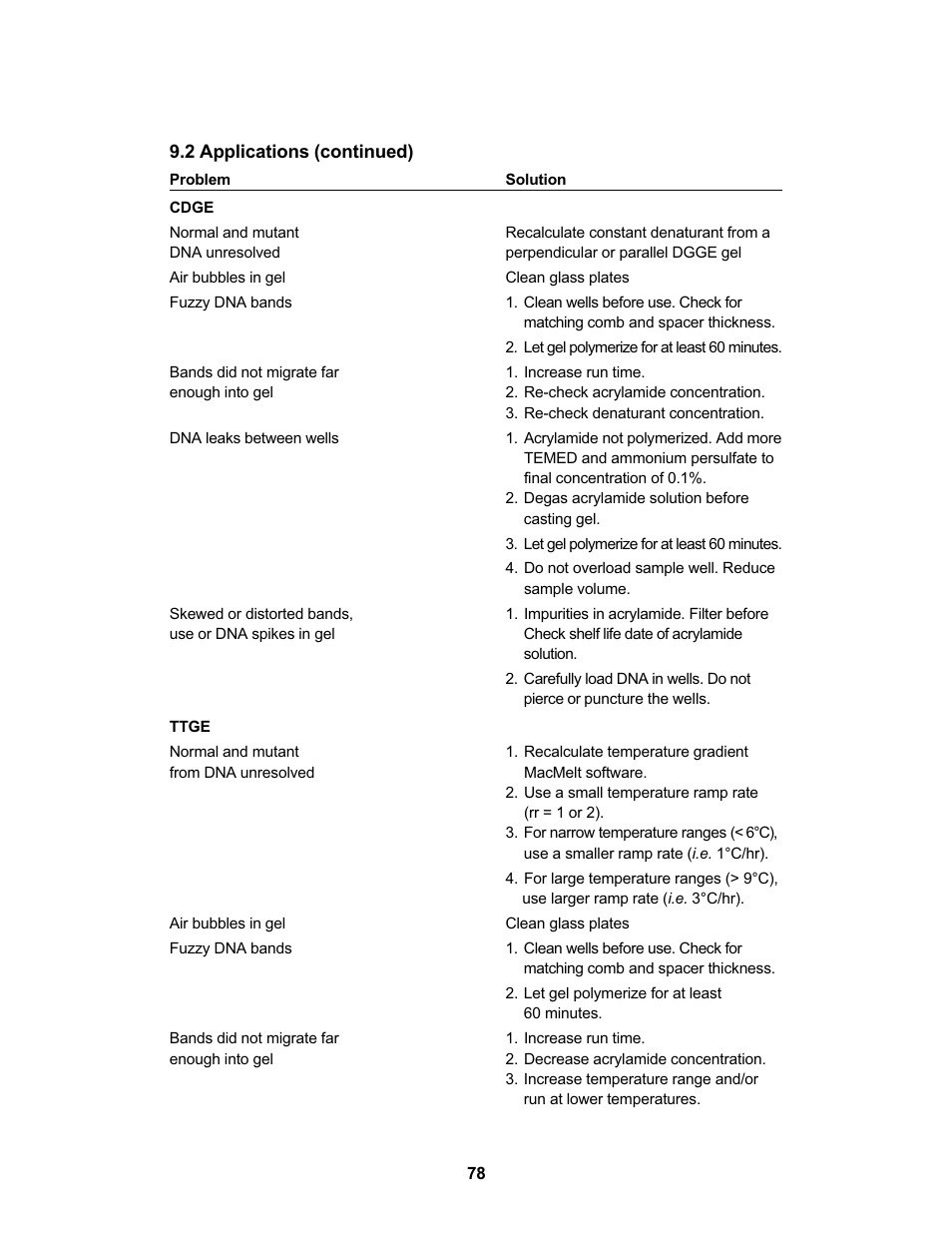 Bio-Rad DCode™ Universal Mutation Detection System User Manual | Page 82 / 92