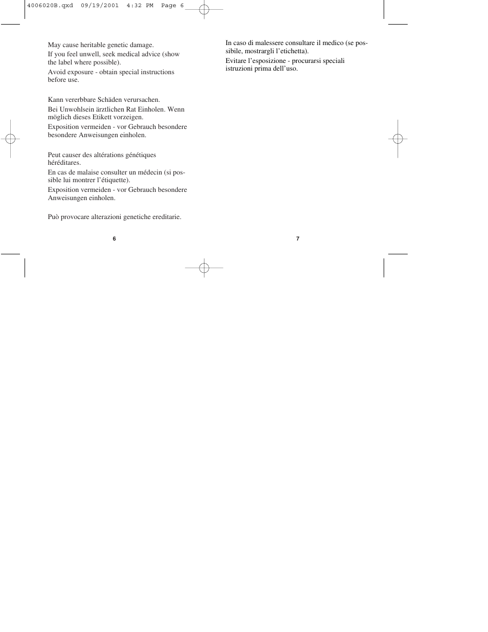 Bio-Rad Ethidium Bromide Solution User Manual | Page 6 / 8