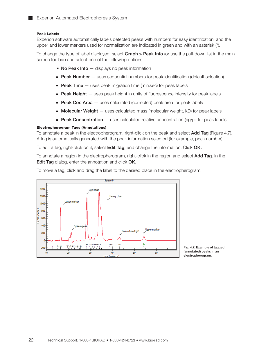 4 gel view | Bio-Rad Experion Protein Analysis Kits User Manual | Page 26 / 68