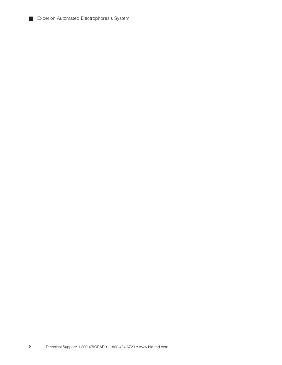 Bio-Rad Experion RNA Analysis Kits User Manual | Page 12 / 64