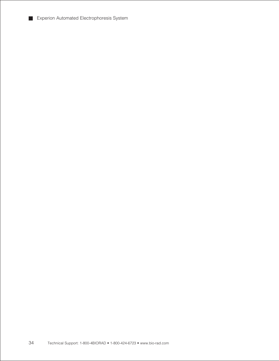 Bio-Rad Experion RNA Analysis Kits User Manual | Page 38 / 64