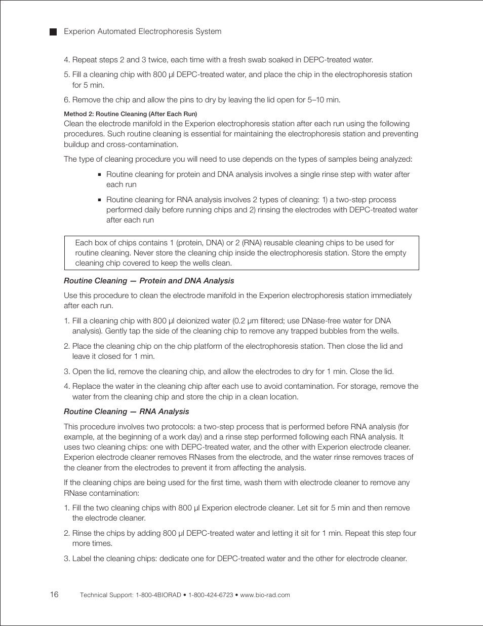 Bio-Rad Experion DNA Analysis Kits User Manual | Page 20 / 44