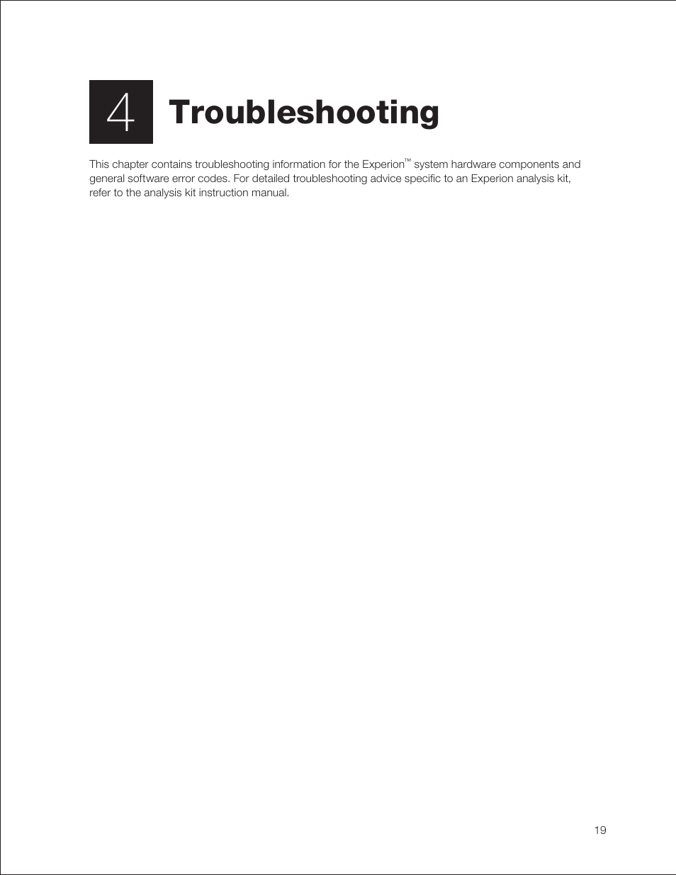 Troubleshooting | Bio-Rad Experion DNA Analysis Kits User Manual | Page 23 / 44