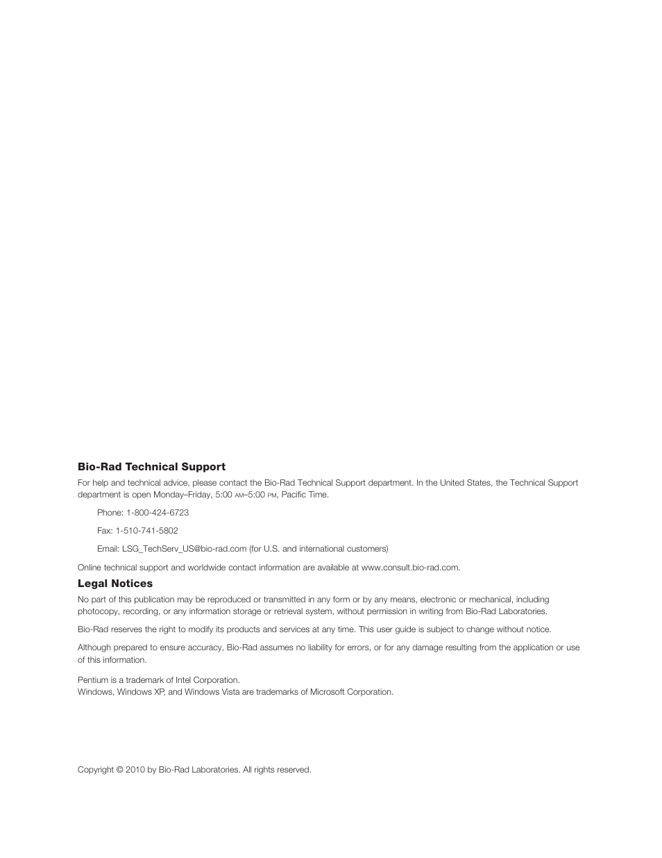 Bio-Rad Experion DNA Analysis Kits User Manual | Page 3 / 36