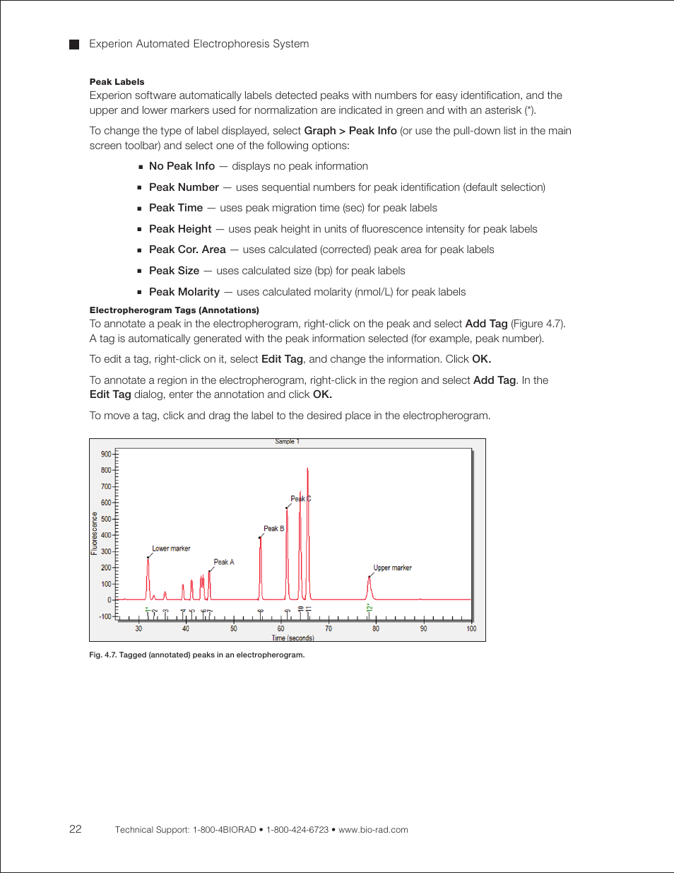 Bio-Rad Experion DNA Analysis Kits User Manual | Page 26 / 60