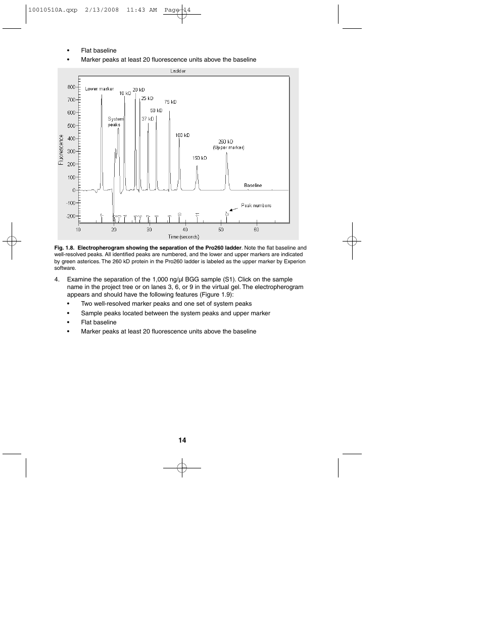 Bio-Rad Experion Protein Analysis Kits User Manual | Page 18 / 40