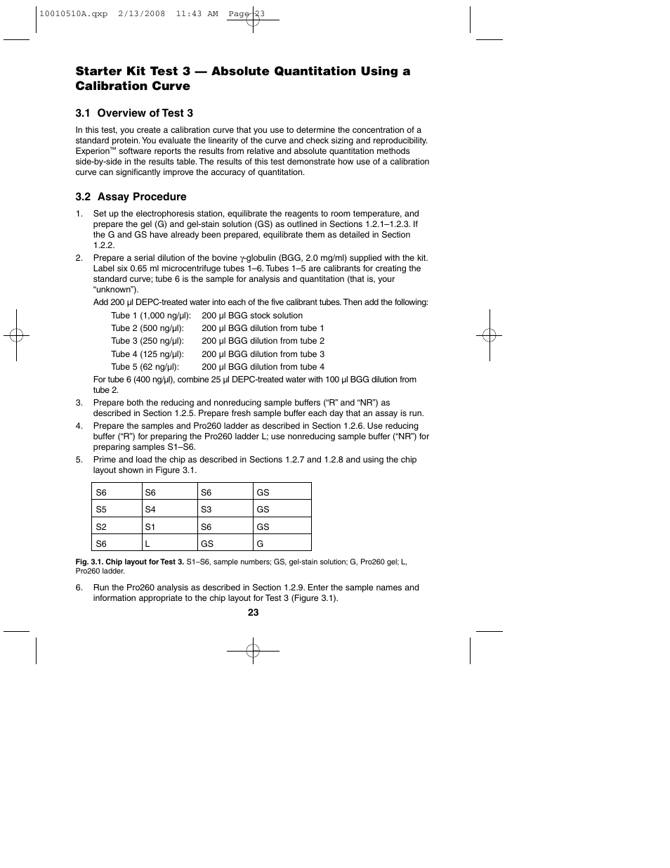 Bio-Rad Experion Protein Analysis Kits User Manual | Page 27 / 40