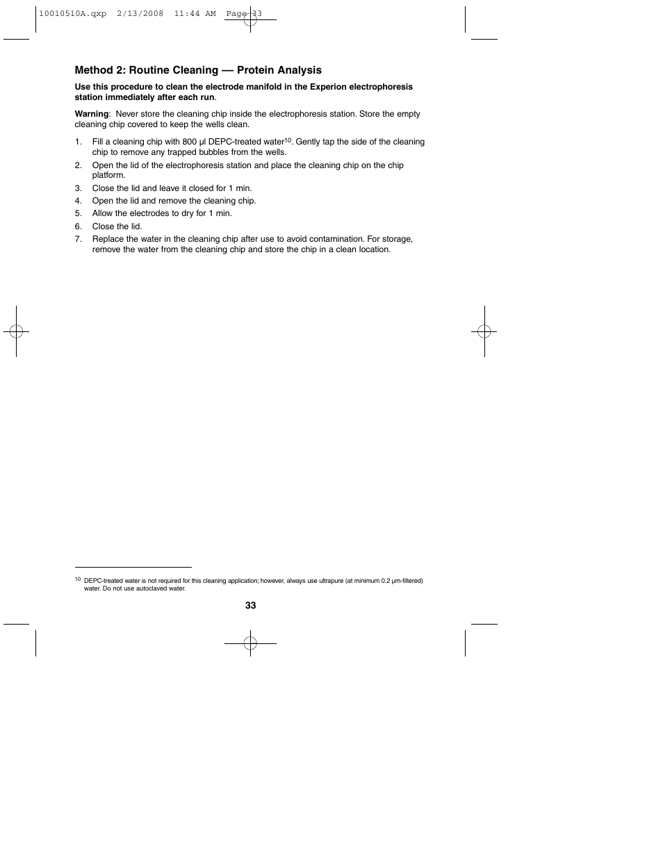 Bio-Rad Experion Protein Analysis Kits User Manual | Page 37 / 40