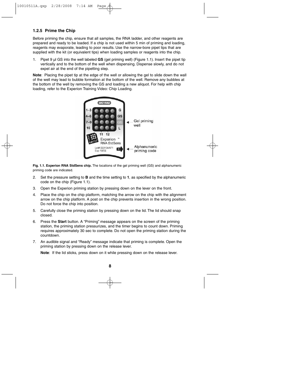 Bio-Rad Experion Protein Analysis Kits User Manual | Page 12 / 38