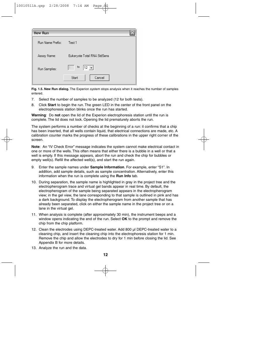 Bio-Rad Experion Protein Analysis Kits User Manual | Page 16 / 38