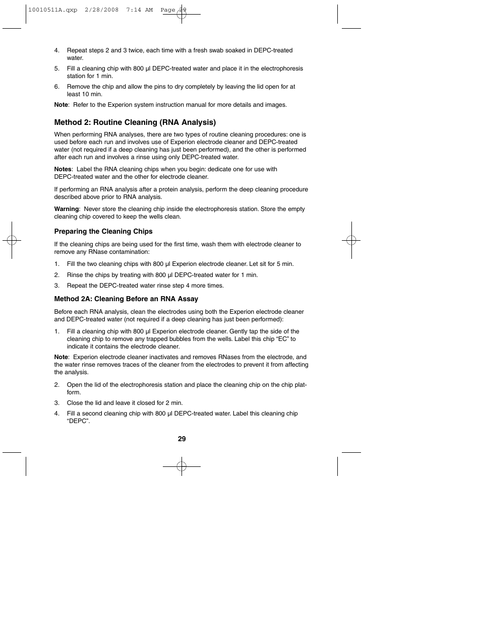 Bio-Rad Experion Protein Analysis Kits User Manual | Page 33 / 38