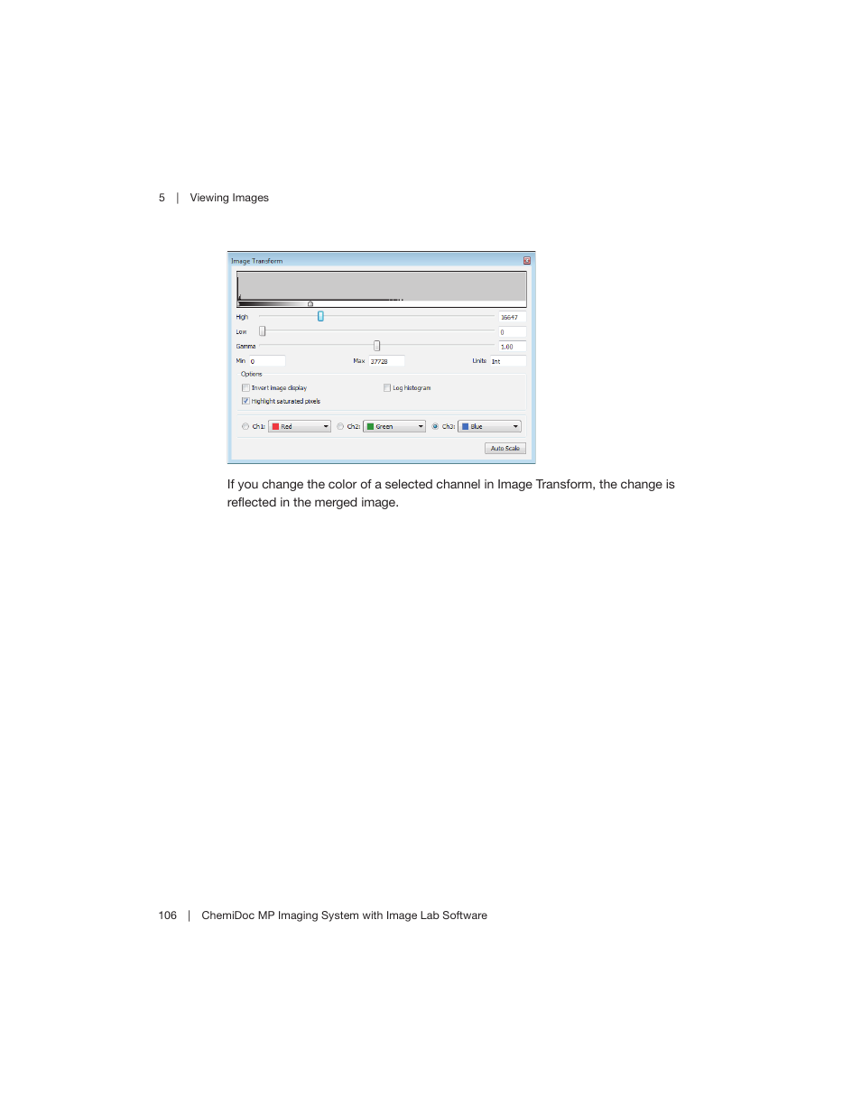 Bio-Rad Image Lab™ Software User Manual | Page 106 / 260
