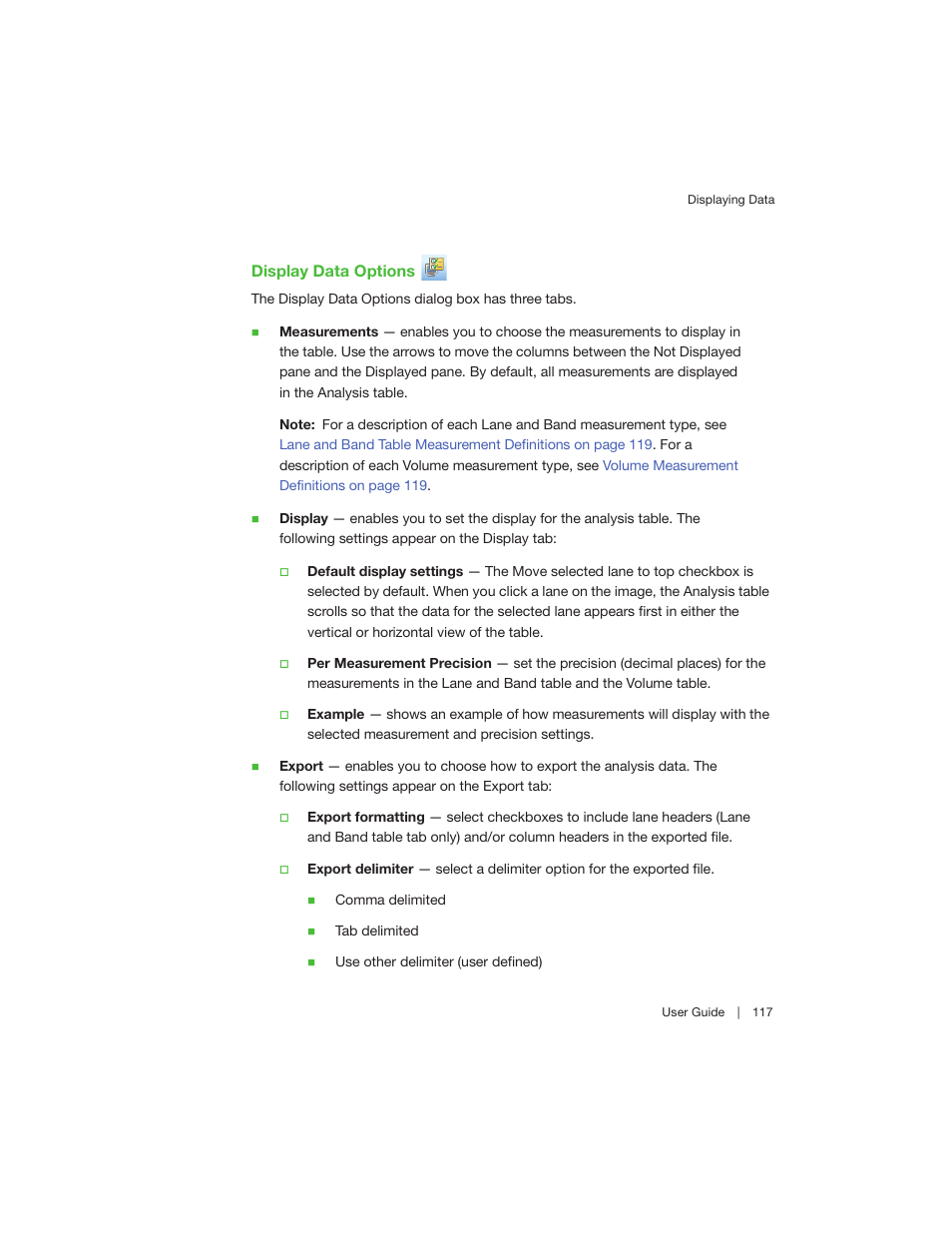Bio-Rad Image Lab™ Software User Manual | Page 117 / 260