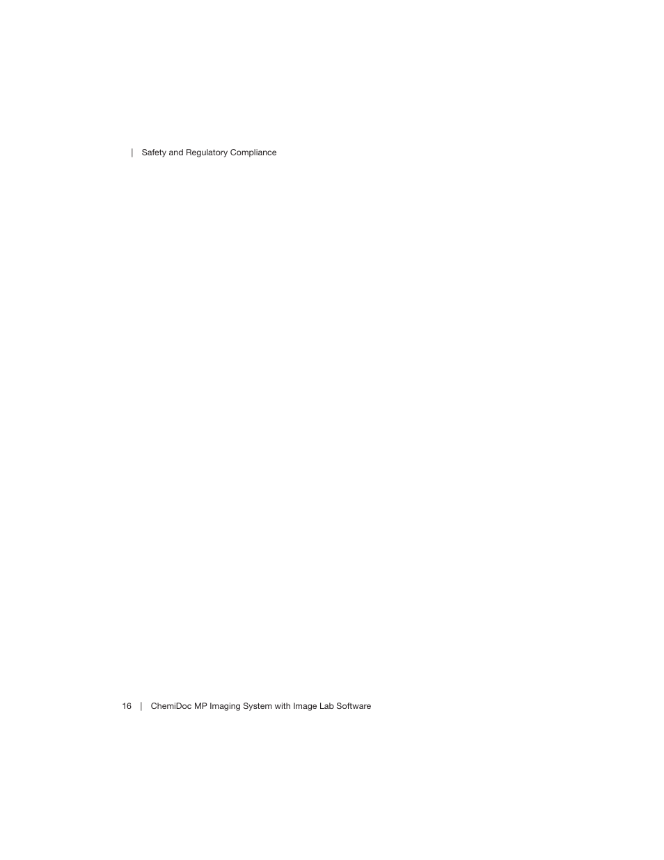Bio-Rad Image Lab™ Software User Manual | Page 16 / 260