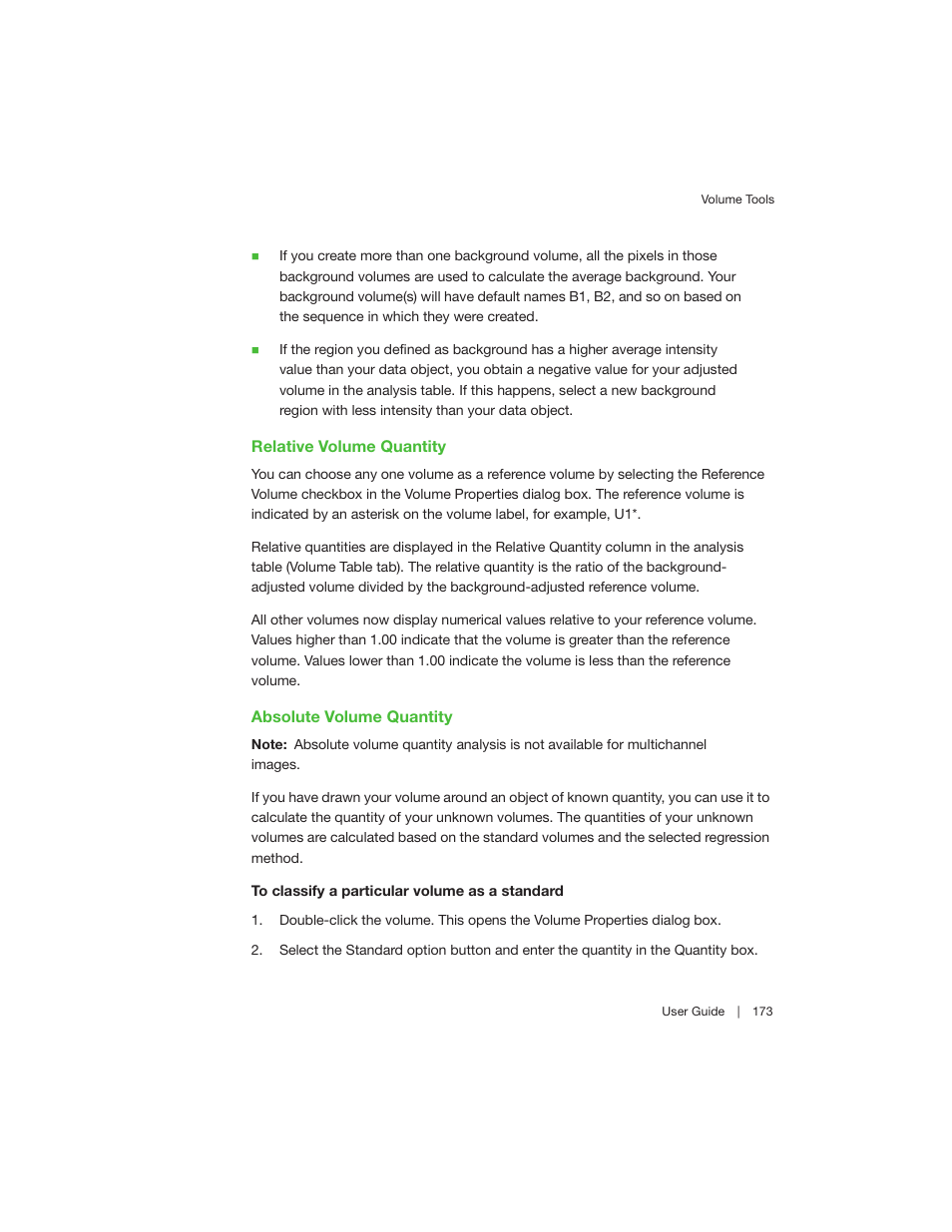 Absolute volume quantity | Bio-Rad Image Lab™ Software User Manual | Page 173 / 260