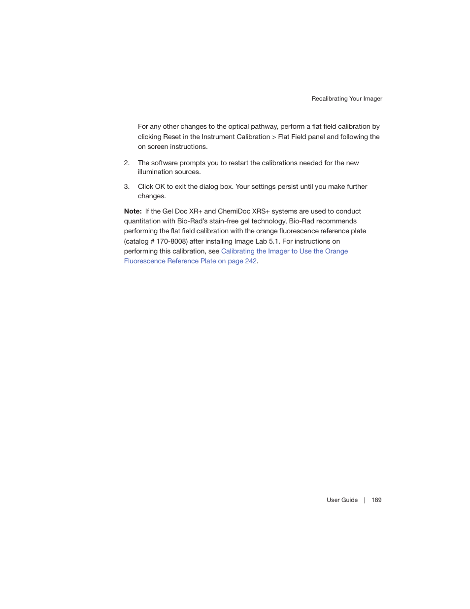 Bio-Rad Image Lab™ Software User Manual | Page 189 / 260